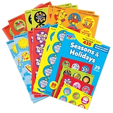 TREND Seasons & Holidays Stinky Stickers Variety Pack, 435 Per Pack, 2 Packs (T-580-2)