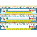 TREND Zaner-Bloser Desk Toppers Reference Name Plates, PreK-1, 3.75 x 18, 36 Per Pack, 3 Packs (T-
