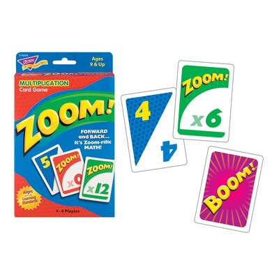 TREND Zoom! Learning Game, 2 Packs (T-76304-2)