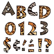 TREND 4 Venture Uppercase Ready Letters®, Animal Prints, 92 Per Pack, 6 Packs (T-79248-6)