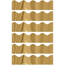 TREND Gold Metallic Terrific Trimmers®, 32.5 Per Pack, 6 Packs (T-91252-6)