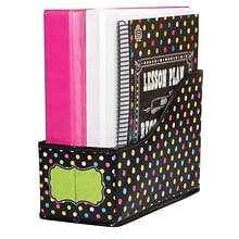 Teacher Created Resources Chalkboard Brights Book Bin, 5 x 8 x 11, Multicolored, Pack of 3 (TCR20