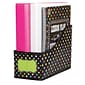 Teacher Created Resources Chalkboard Brights Book Bin, 5" x 8" x 11", Multicolored, Pack of 3 (TCR20784-3)