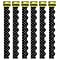 Teacher Created Resources Black Mini Polka Dots Border Trim, 35 Feet Per Pack, 6 Packs (TCR4671-6)