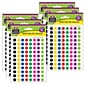 Teacher Created Resources® Mini Colorful Circles Valu-Pak Stickers, Assorted, 1144 Per Pack, 6 Packs