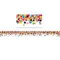 Teacher Created Resources Confetti Straight Border Trim, 35 Feet Per Pack, 6 Packs (TCR5609-6)