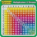 Scholastic Teaching Solutions Multiplication-Division Learning Stickers, 4, 20 Per Pack, 3 Packs (T