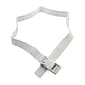 Toddler Tables Junior Seat Replacement Belt, 32" Long, White, Pack of 2 (TT-JB-2)