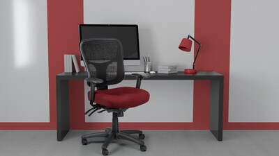 Tempur-Pedic TP8000 Mesh Task Chair, Burgundy (TP8000-BURG)