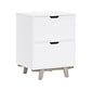 Thomasville Furniture Whitney 2-Drawer Lateral File Cabinet, Letter/Legal, White, 23.75" (SPLS-WHLF-TV)