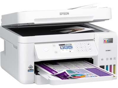Epson EcoTank ET-3850 Wireless Color All-In-One Inkjet Printer (C11CJ61201)