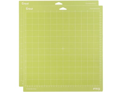 Cricut StandardGrip Machine Mat, 12 x 12, Green, 2/Pack (2001974)