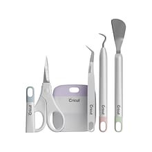 Cricut Basic Tool Set, Gray, 5/Pack (2006695)