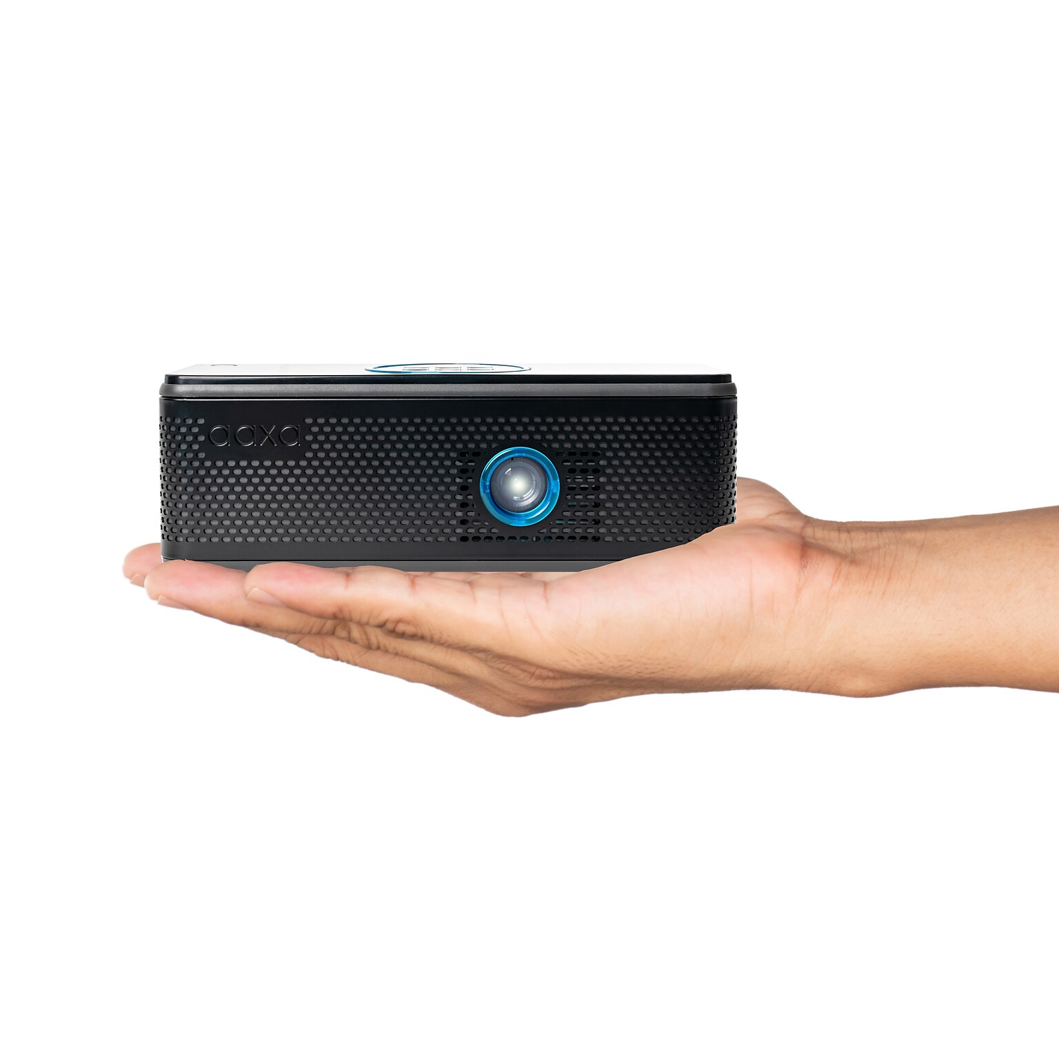 AAXA BP1 DLP Portable Projector, 6 Hour Battery, Space Gray (BP-100-01)