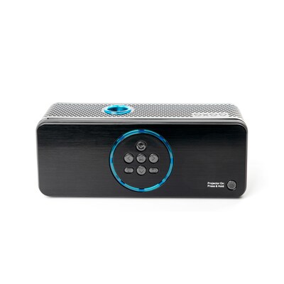 AAXA BP1 DLP Portable Projector, 6 Hour Battery, Space Gray (BP-100-01)