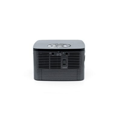 AAXA P7 DLP Portable Projector 1080P,  90 Minute Battery, Gray/Black (KP-750-00)