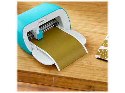 Cricut Premium Removable Vinyl Bundle - Black, White, Gold, Silver - Matte, 12x48