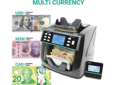 Kolibri Bill Counter, Black (KBR-1500)