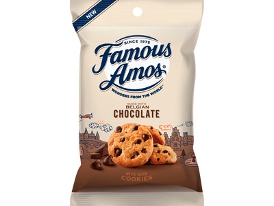 Ferrara Famous Amos Wonders From the World Belgian Chocolate Cookies, 2 oz., 6/Box (FER05907)