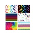 Better Office Cards with Envelopes, 4 x 6, Bright Shapes, 100/Pack (64574-100PK)