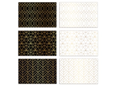 Better Office Cards with Envelopes, 4" x 6", Gold Foil, 100/Pack (64558-100PK)