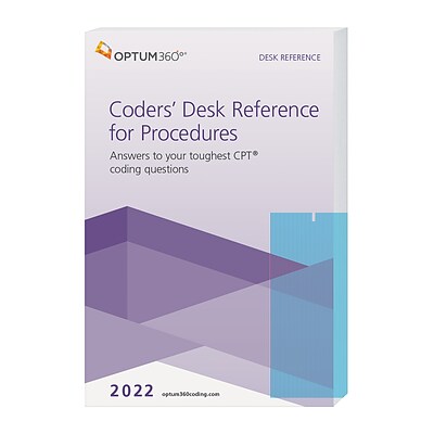 Optum360 2022 Coders’ Desk Reference for Procedures, Softbound (CDR22)
