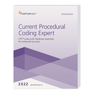 Optum360 2022 Current Procedural Coding Expert, Professional Edition, Softbound (CEP22)