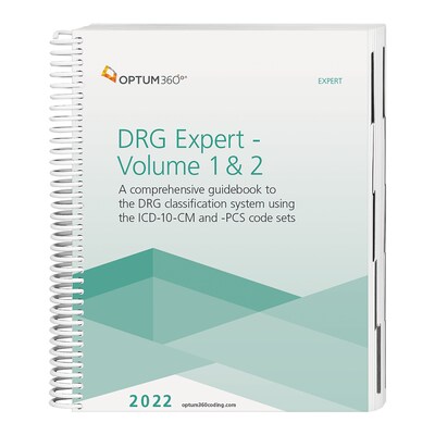Optum360 2022 DRG Expert ICD-10-CM, 2 Volume Set (DRG22)