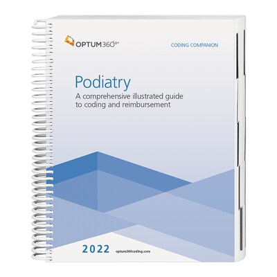 Optum360 2022 Coding Companion for Podiatry, Spiral (ASPOD22)