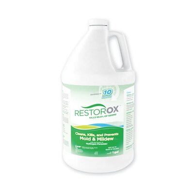 Restorox One Step Disinfectant Cleaner and Deodorizer, 1 gal Bottle, 4/Carton