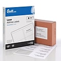 Quill Brand® Laser Address Labels, 3-1/3 x 4, White, 6 Labels/Sheet, 250 Sheets/Box (Comparable to Avery 5164)