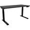 Hanover 24- 49 Adjustable Sit or Stand Assembled Electric Desk with Adjustable and Programmable He