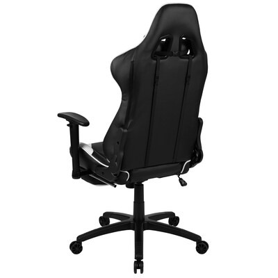 Flash Furniture X30 Ergonomic LeatherSoft Swivel Gaming Chair, Black (CH187230BK)