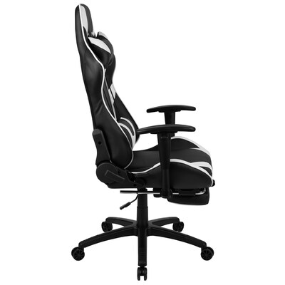 Flash Furniture X30 Ergonomic LeatherSoft Swivel Gaming Chair, Black (CH187230BK)