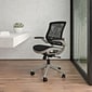 Flash Furniture Warfield Ergonomic Mesh Swivel Mid-Back Executive Office Chair, Black with Graphite