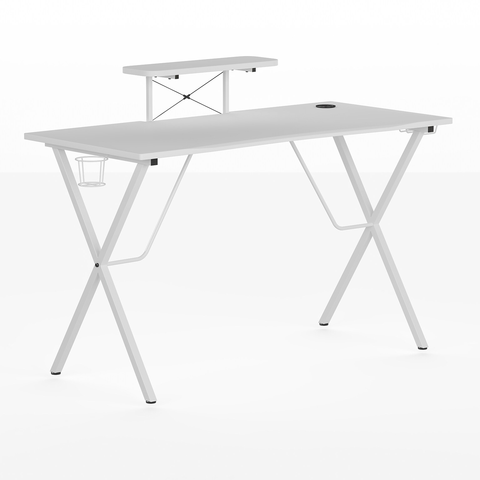 Flash Furniture 52W Gaming Desk, White (NANRSG1031WH)