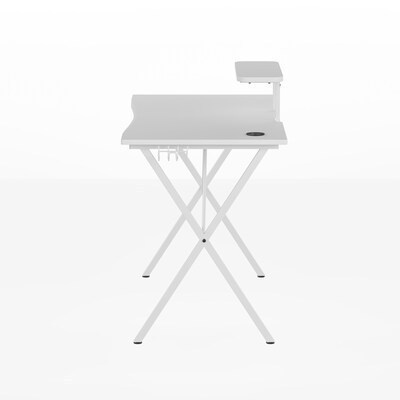 Flash Furniture 52"W Gaming Desk, White (NANRSG1031WH)