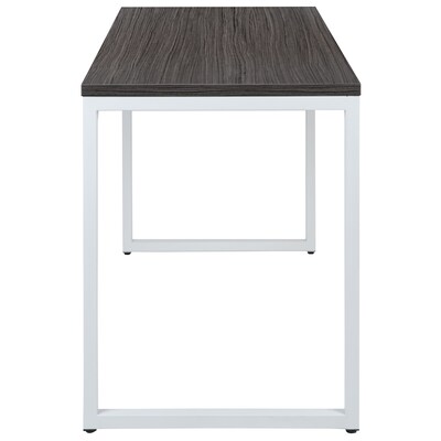 Flash Furniture 47" Tiverton Industrial Modern Commercial Grade Office Computer Desk, Gray (GCGF156W12GRY)