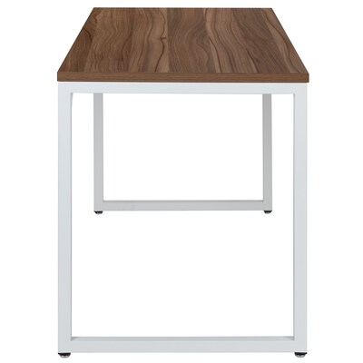 Flash Furniture 47"W Tiverton Industrial Modern Commercial Grade Office Computer Desk, Wood Grain (GCGF15612WALWH)