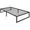 Flash Furniture Lana 14 Inch Metal Platform Bed Frame, Twin (XUBD10001T)