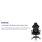 Flash Furniture X20 Ergonomic LeatherSoft Swivel Reclining Gaming Chair, Gray (CH1872301GY)
