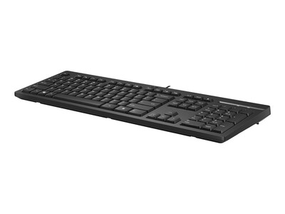 HP 125 Keyboard, Black (266C9AA#ABA)