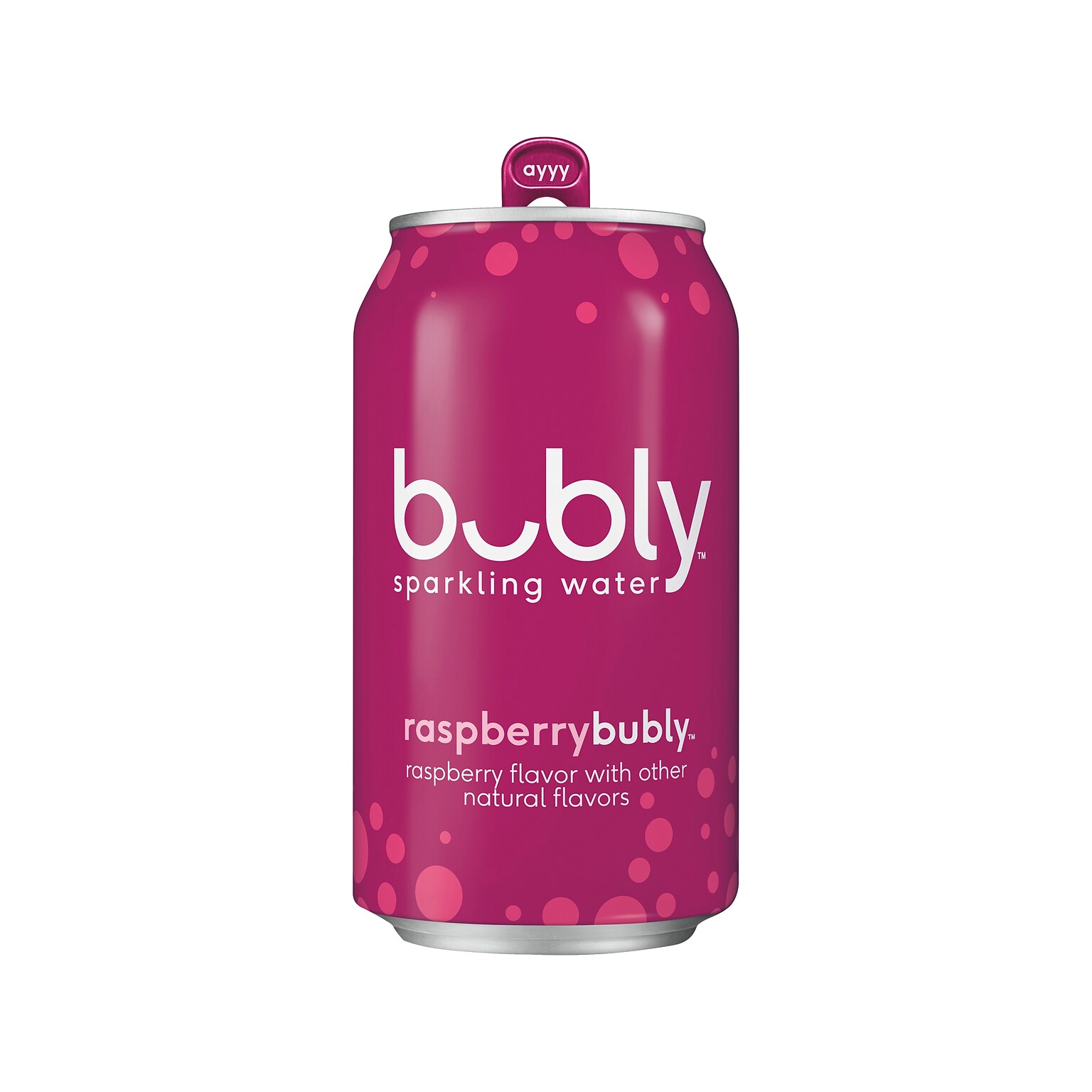 Bubly Raspberry Flavored Sparkling Seltzer Water, 12 Fl. Oz., 8 Cans/Pack, 3 Packs/Carton  (18117)