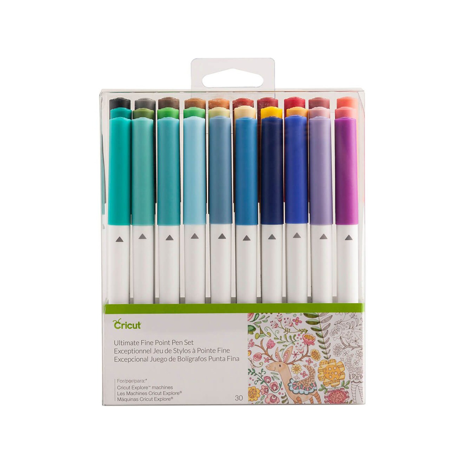 Cricut Ultimate Fine Point Pens, 30/Pack (2004060)