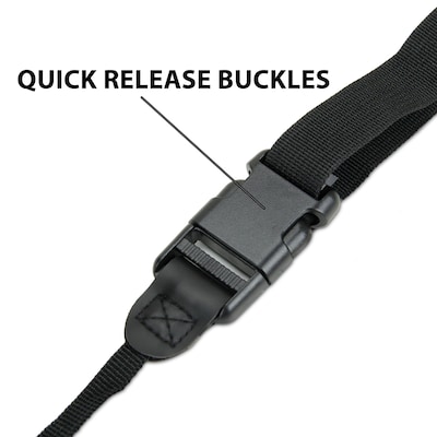 USA GEAR TrueSHOT Camera Harness Chest Shoulder Strap, Black (GRCMHS0100BKUS)