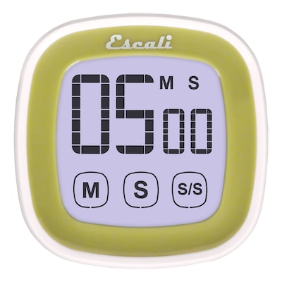 Escali  99 Min Touch Screen Digital Timer Green (DR3-G)