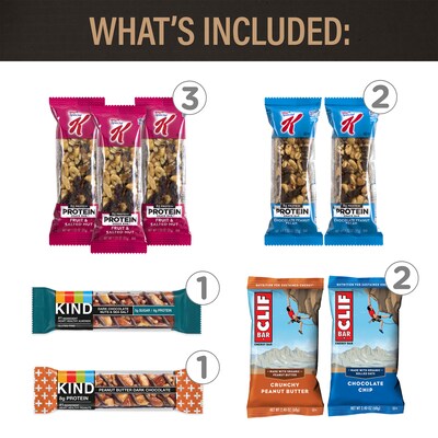 Break Box Pros Healthy Snack Mix, Assorted, 23/Pack (700-00001)