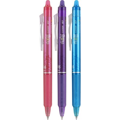 Pilot Frixion Ball Erasable Gel Ink Stick Pen Assorted Ink 0.7mm 8/pack  31569 : Target