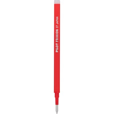 Pilot FriXion Ball Erasable Gel Pen Ink Refill, Fine Point, Red Ink, 3/Pack (77332)