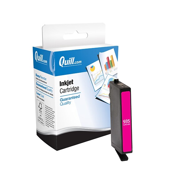 Quill Brand® Remanufactured Magenta Standard Yield Ink Cartridge Replacement for HP 935 (C2P21AN) (Lifetime Warranty)